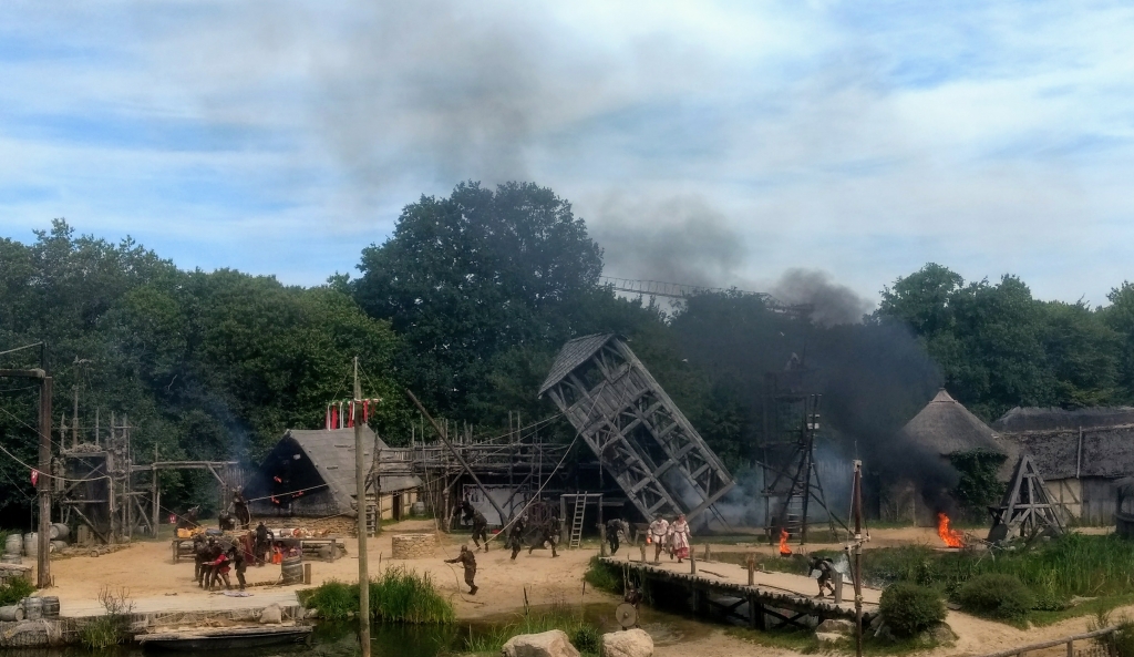 Puy du Fou de Vikingen show Puy du Fou Vikingen show