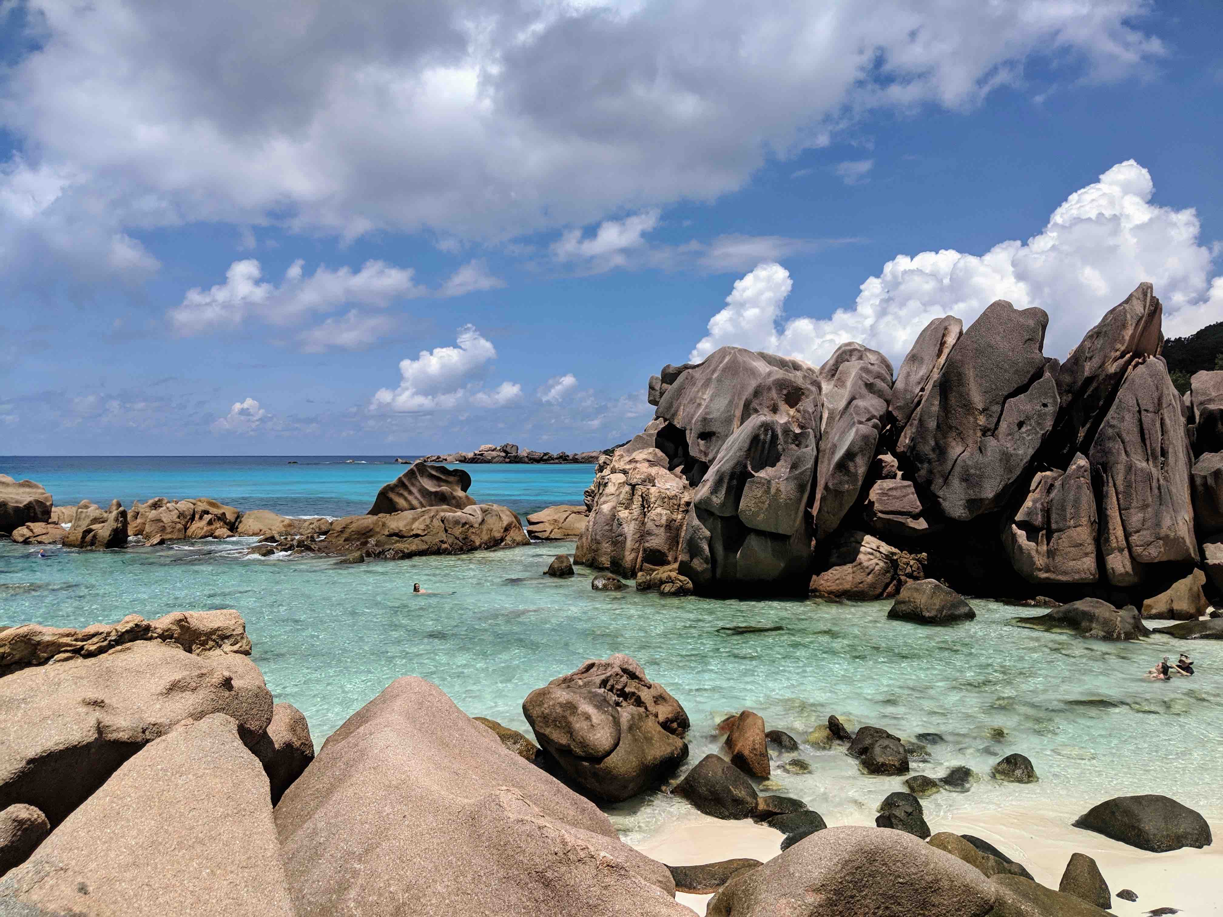 Beach La Digue strandvakantie La Digue