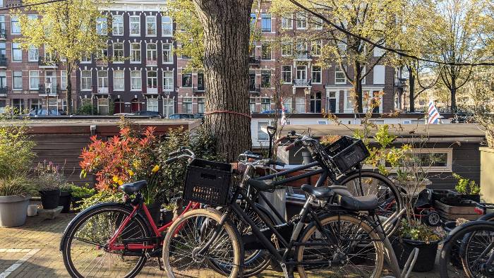 Fietsen in Amsterdam