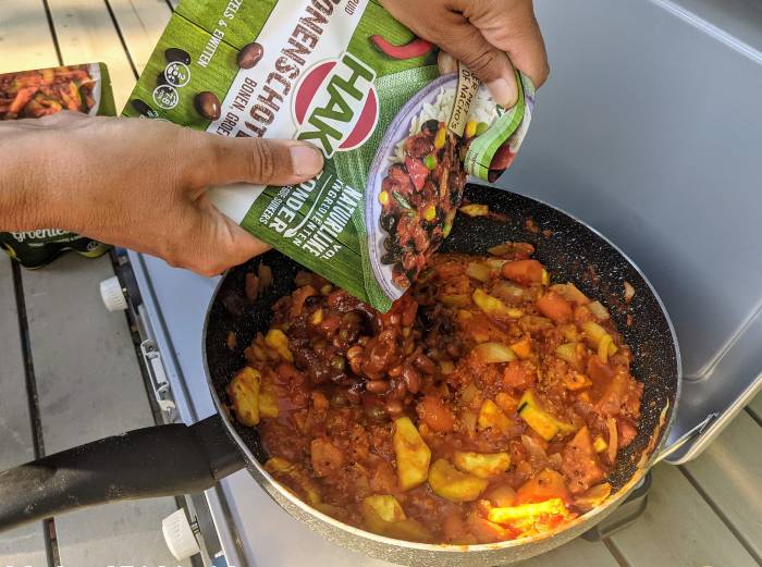 Vegetarisch koken op de camping Vegan koken op de camping