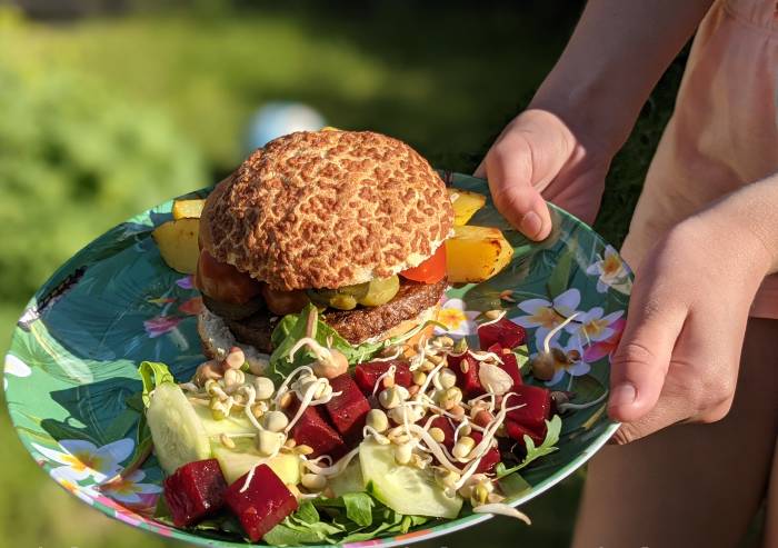Camping recept vegan burgers Recept snelle vegan burgers