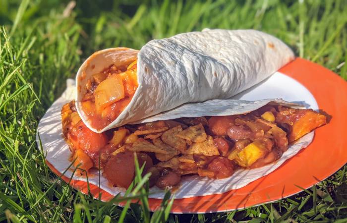 Vegan burrito recept