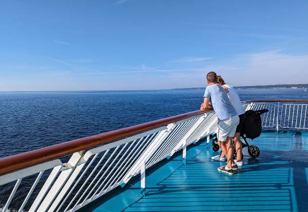 Met de boot naar Scandinavië