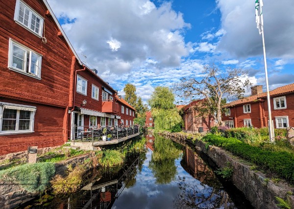 Eksjö houten huizen