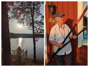 Verblijven in natuur van Småland Getno Gärd Lake resort