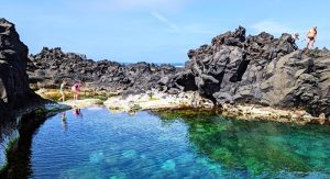 Rock pools Sao Miguel